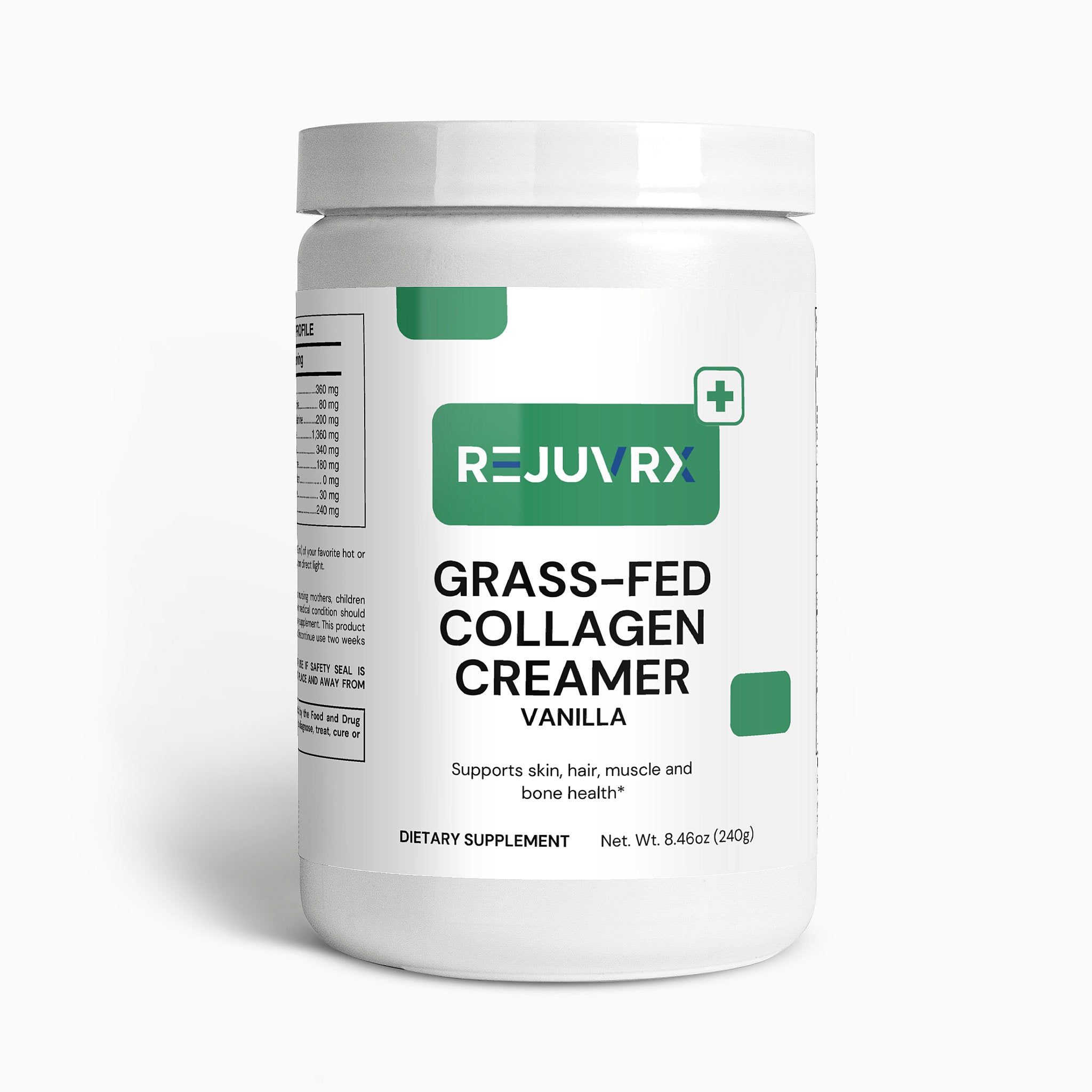 Grass-Fed Collagen Creamer (Vanilla)