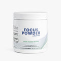 Container of Focus Powder by Rejuvrx on a white background