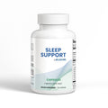 Sleep support supplement bottle with 'REJUVRX' branding on a white background